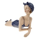 [LA-85423] Badepuppe Figur Skulptur Pin-Up Frau im Badeanzug Strandlady 50er Jahre Bild 2