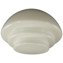 [LA-85530] Lampenschirm Ersatzglas Ersatzschirm Glasschirm Glas weiß #85530 Bild 2