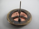 [LA-85559] Kompaß Messing brüniert im Lederbox D.9cm Bild 10