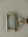 [LA-85564] Leselupe Handlupe Vergrößerungsglas Bein vernickelt eckig #85564 Bild 3