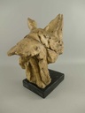 [LA-85568] Skulptur Kunststein Nashorn farbig Bild 3