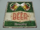 [LA-85578] Schild(Gestanzt) Eisen Beer everyday H.30cm Bild 2