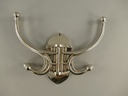 [LA-85594] Garderobenhaken Kleiderhaken Wandhaken Aluminium vernickelt Bild 7