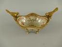 [LA-85617] Porzellan/Messing Jugendstil schale L.19x13cm Bild 2