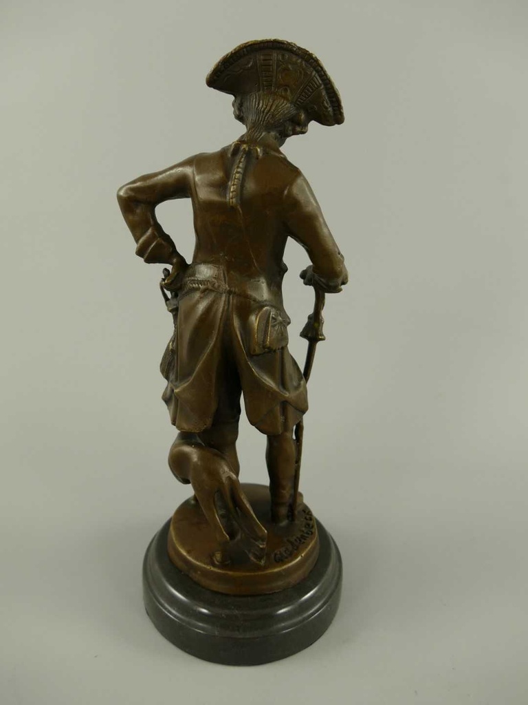 [LA-85634] Bronzeskulptur Bronzefigur Friedrich II #85634 Bild 3
