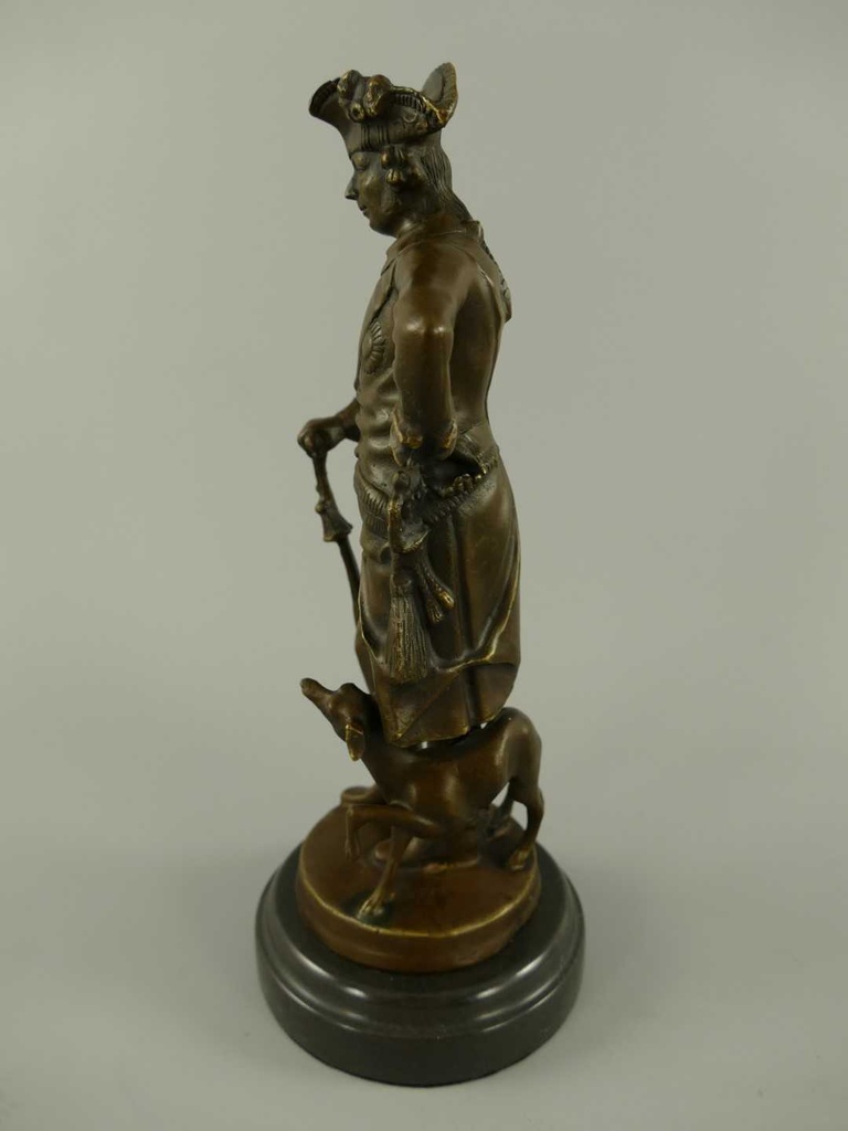 [LA-85634] Bronzeskulptur Bronzefigur Friedrich II #85634 Bild 4