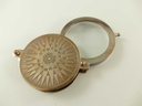 [LA-85656] Leselupe Handlupe Vergrößerungsglas Messing brüniert Bild 4