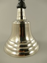 [LA-85688] Schulglocke vernick. Holzgriff schwarz H.33x13,5cm Bild 2