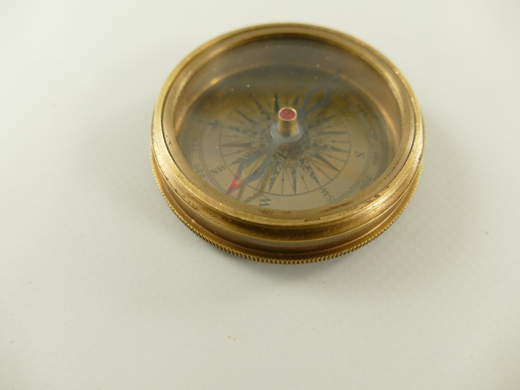 [LA-85751] Kompaß Messing brüniert D.6cm Bild 5