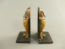 [LA-85772] Buchstürzen Eule Set/2 Antik Eisen Farbe H.11cm Bild 2