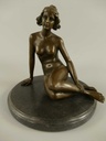 [LA-85792] Bronzeskulptur Bronzefigur Frau #85792 Bild 6