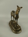 [LA-85928] Figur Skulptur Pferd rustikal Eisen L.21x20cm Bild 4