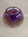 [LA-85966] Glas Vase farbe H.34x22cm Bild 3