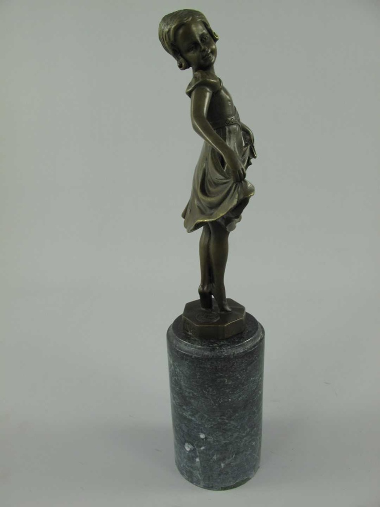 [LA-85969] Bronzeskulptur Bronzefigur Tänzerin #85969 Bild 3