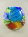 [LA-85995] Glas Vase farbe H.34x10cm Bild 2