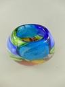 [LA-85995] Glas Vase farbe H.34x10cm Bild 3