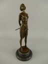 [LA-86013] Bronzeskulptur Bronzefigur Frau #86013 Bild 6
