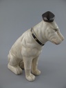 [LA-86029] Figur Skulptur Hund Eisen farbig H.16x15cm Bild 2