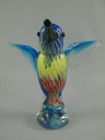 [LA-86134] Skulptur Glas Vogel farbig Bild 3