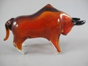 [LA-86142] Skulptur Glas Bulle Stier farbig Bild 4