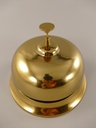 [LA-86159] Hotelglocke ALU Mes./brün. farbig D.20x14cm Bild 3