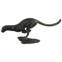 [LA-86183] Bronzeskulptur Bronzefigur Leopard #86183 Bild 2