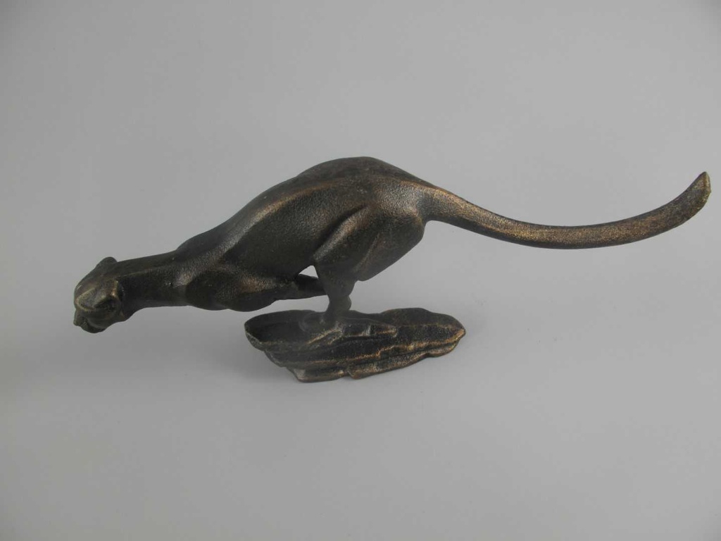 [LA-86183] Bronzeskulptur Bronzefigur Leopard #86183 Bild 3