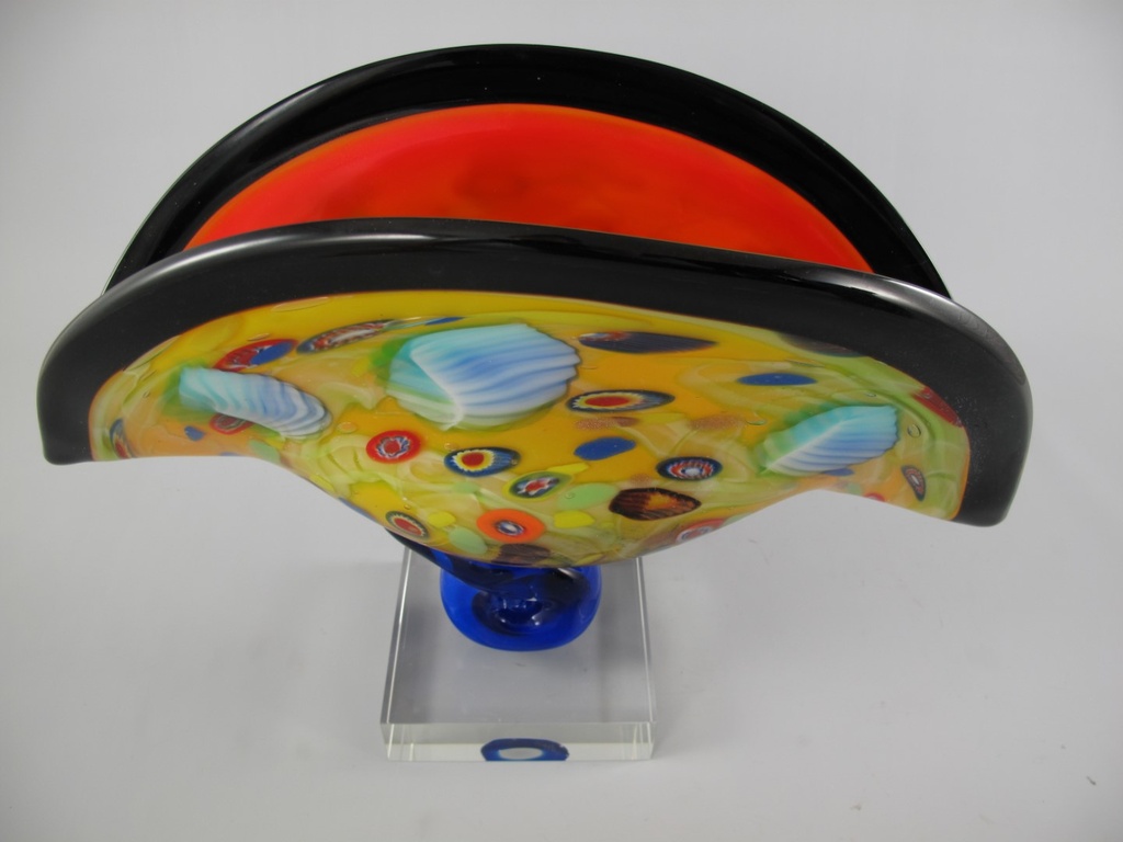 [LA-86193] Glas Vase farbe H.32x46cm Bild 2