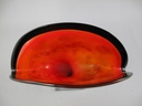 [LA-86193] Glas Vase farbe H.32x46cm Bild 3