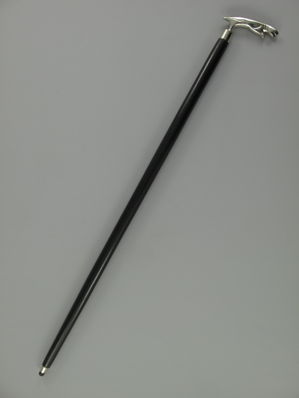 [LA-86250] Spazierstock Leopard Holz/ vernickelt L.93cm Bild 2