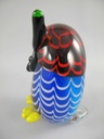 [LA-86293] Skulptur Glas Eule Uhu farbig Bild 3
