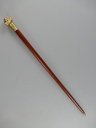 [LA-86308] Spazierstock Hund Messing brüniert L.94cm Bild 5