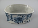 [LA-86331] Porzellan/Messing Dose blau H.11x13cm Bild 2