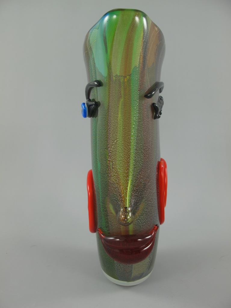 [LA-86357] Glas Vase farbe H.36x26x11cm Bild 3