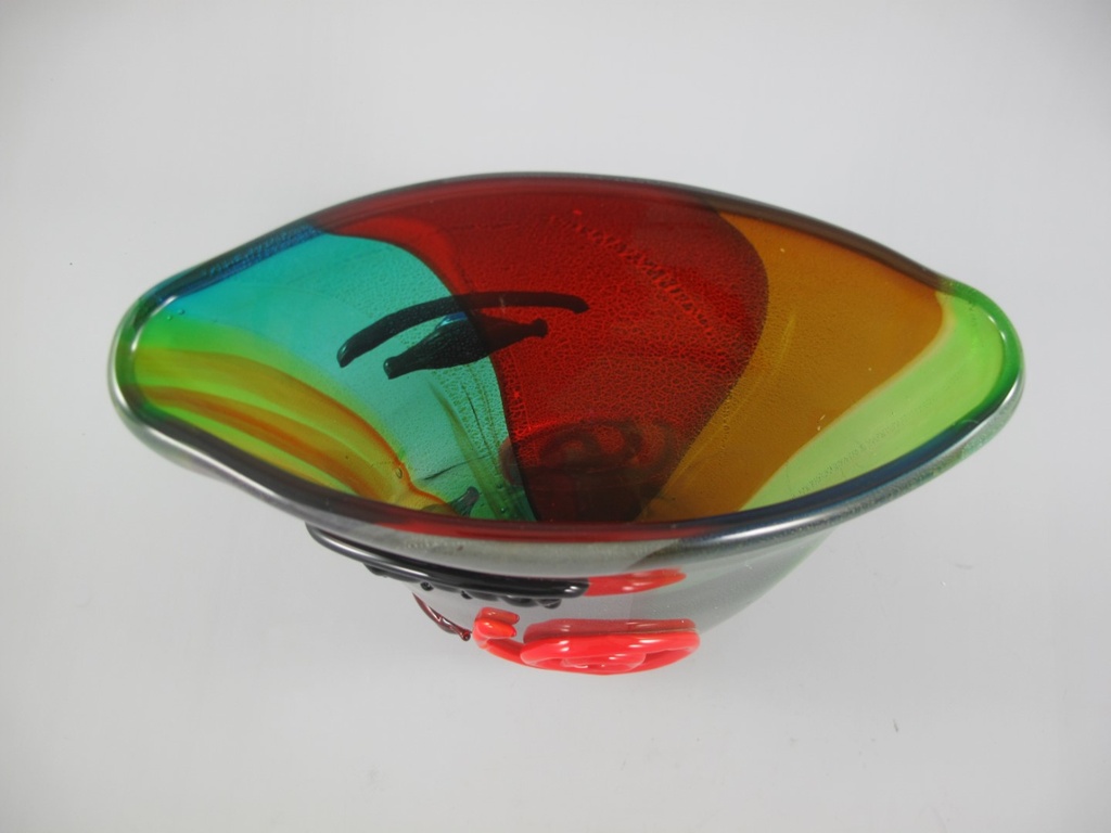 [LA-86357] Glas Vase farbe H.36x26x11cm Bild 6