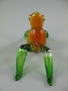 [LA-86375] Skulptur Glas Frosch farbig Bild 4