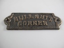 [LA-86424] Schild BULLSHIT rustikal Eisen L.14x5cm Bild 2