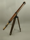 [LA-86557] Fernrohr Messing Holz Stativ H.105cm Bild 2
