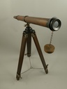 [LA-86557] Fernrohr Messing Holz Stativ H.105cm Bild 4