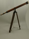 [LA-86557] Fernrohr Messing Holz Stativ H.105cm Bild 5