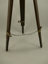 [LA-86557] Fernrohr Messing Holz Stativ H.105cm Bild 6