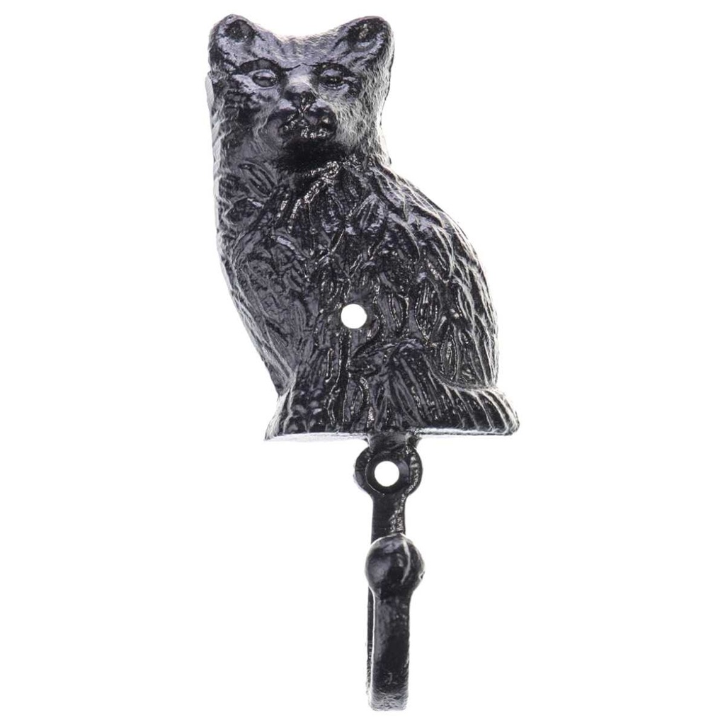 [2120667] 6er Set Wandhaken Gusseisen Katze Bild 2