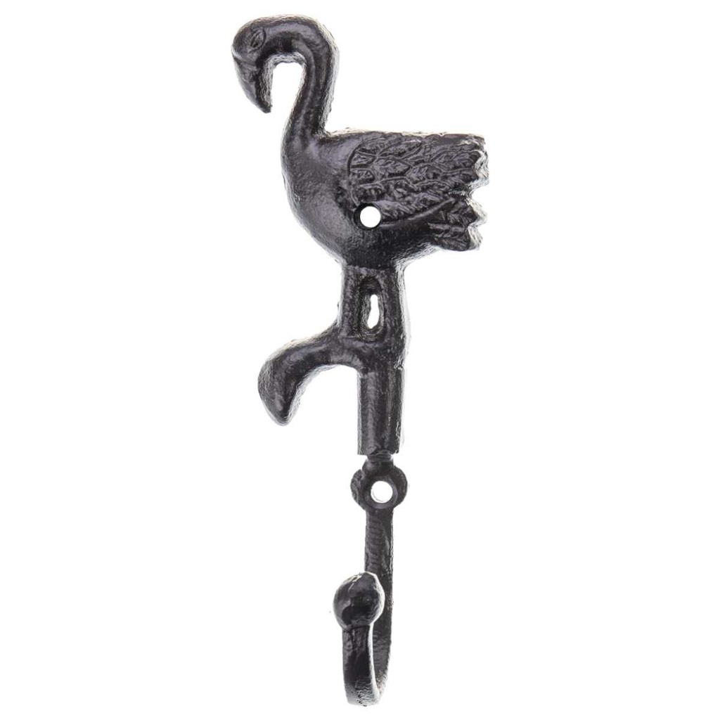 [2120669] 6er Set Wandhaken Gusseisen Flamingo Bild 2