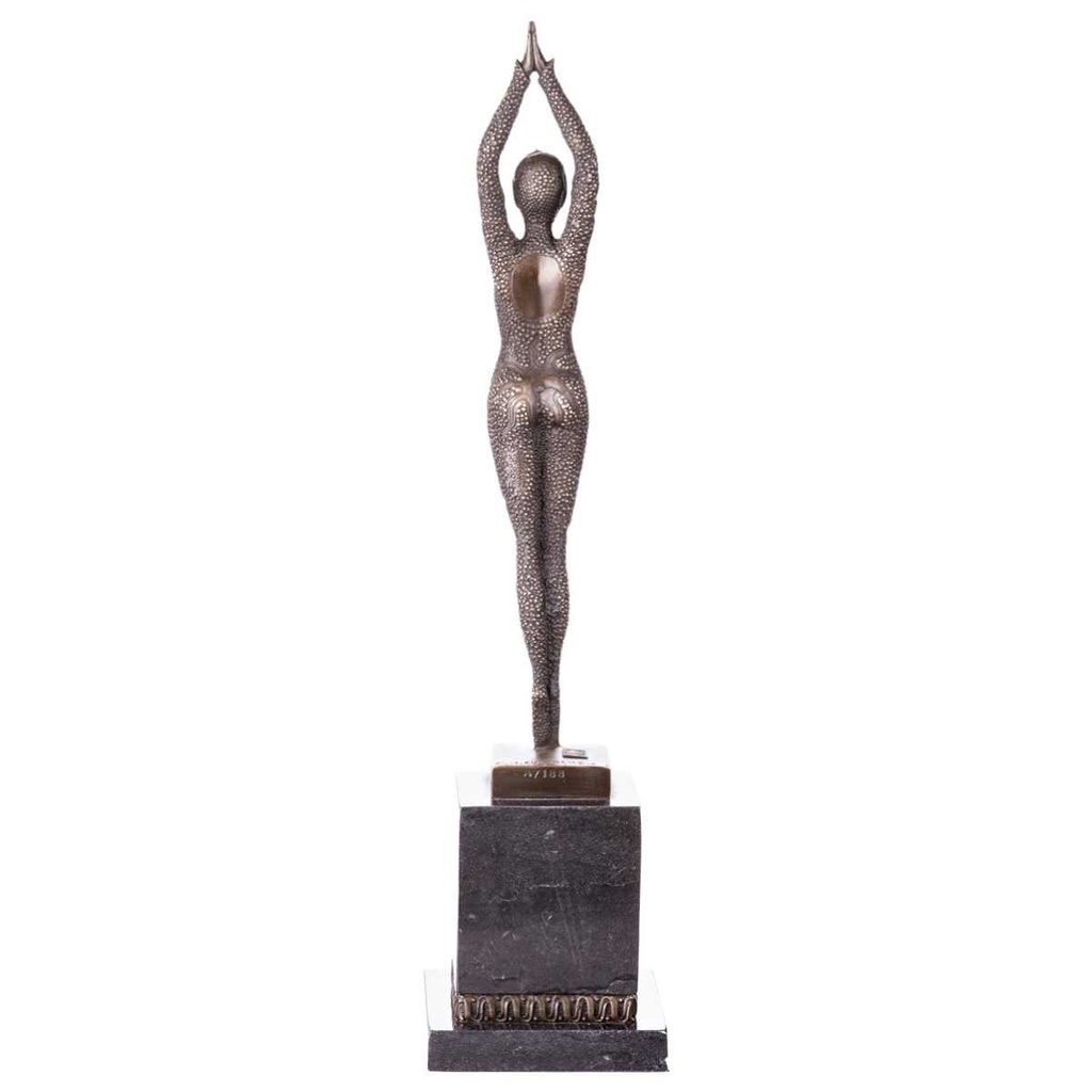 [LA-88070] Skulptur Figur Bronzeskulptur Bronzefigur Tänzerin Starfish Dancer Bild 2
