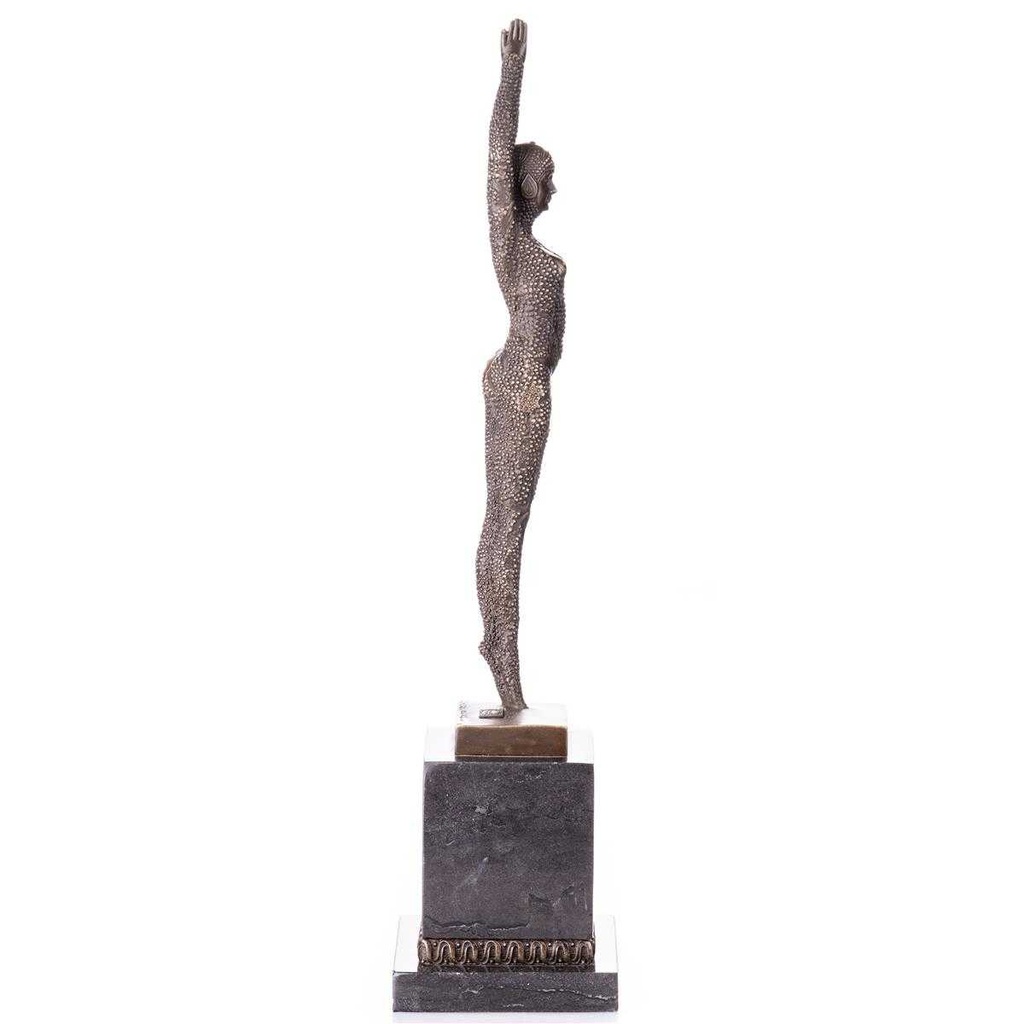 [LA-88070] Skulptur Figur Bronzeskulptur Bronzefigur Tänzerin Starfish Dancer Bild 3