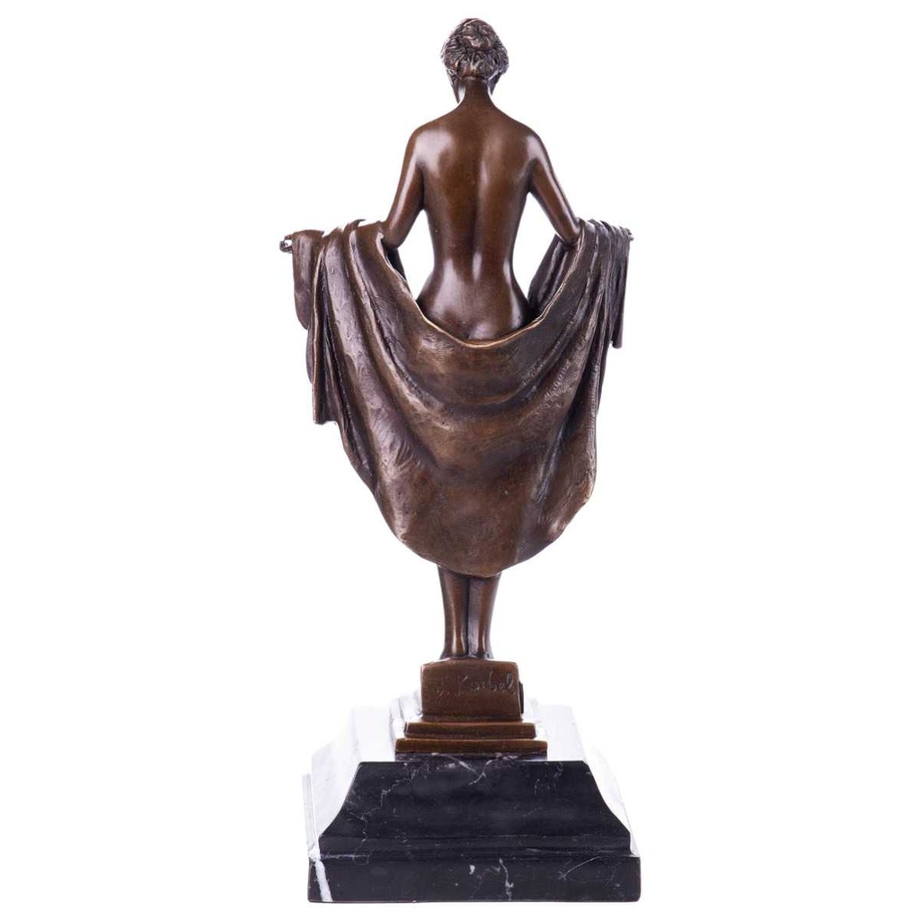 [LA-88080] Skulptur Figur Bronzeskulptur Bronzefigur Weiblicher Akt #88080 Bild 2