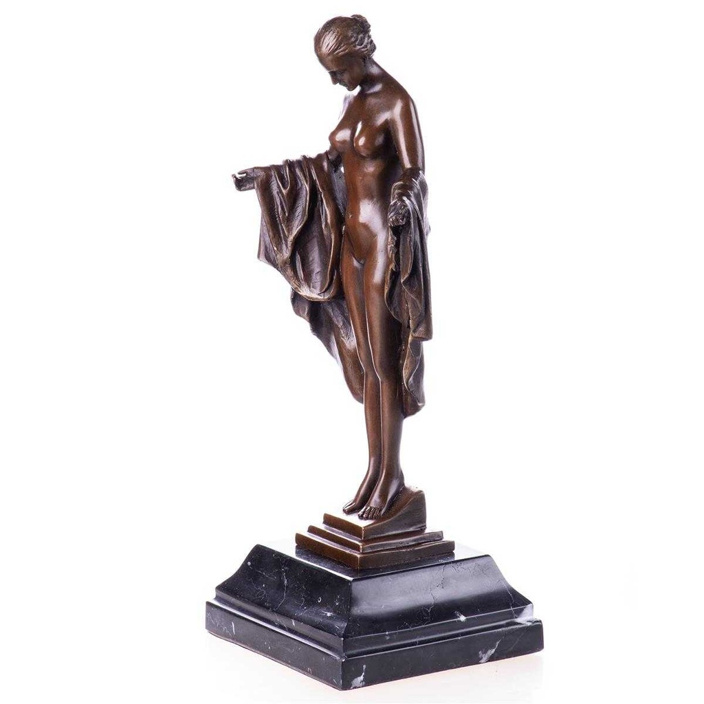 [LA-88080] Skulptur Figur Bronzeskulptur Bronzefigur Weiblicher Akt #88080 Bild 3