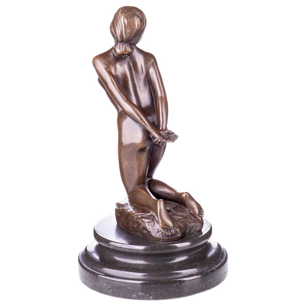 [LA-88082] Skulptur Figur Bronzeskulptur Bronzefigur Weiblicher Akt Erotik Bild 2