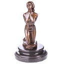 [LA-88082] Skulptur Figur Bronzeskulptur Bronzefigur Weiblicher Akt Erotik Bild 3