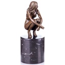 [LA-88087] Skulptur Figur Bronzeskulptur Bronzefigur Weiblicher Akt #88087 Bild 3